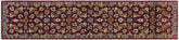 handmade Traditional Kafkaz Red Blue Hand Knotted RUNNER 100% WOOL area rug 3 x 10